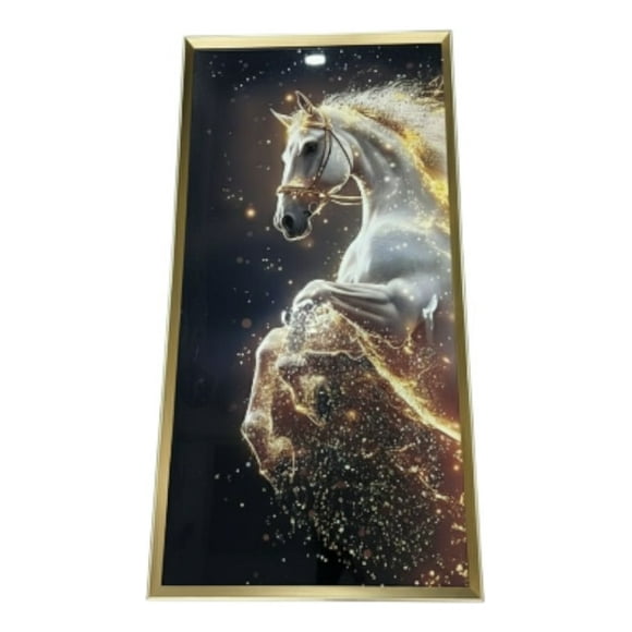 Cuadro Decorativo Arte Corcel Místico Adorno Pared Jhn