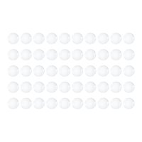 Bothyi - Parte Posterior Plana Semiredonda Para La Fabricación De Joyas, Cabujones De Cristal Para Manualidades Diy, Azulejos De Cúpula De 12Mm, 50 Uds.