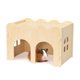 thumbnail image 1 of Escondite para cobayas Bifeaw de madera natural 26 x 17 x 18 cm, 1 of 7