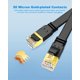 thumbnail image 4 of Cable Ethernet Yauhody CAT 8 de 1,8 m, paquete de 2, 40 Gbps, 2000 MHz, 4 of 8