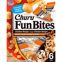 Inaba - Churu Fun Bites Dog Chicken 6 Mini Packs