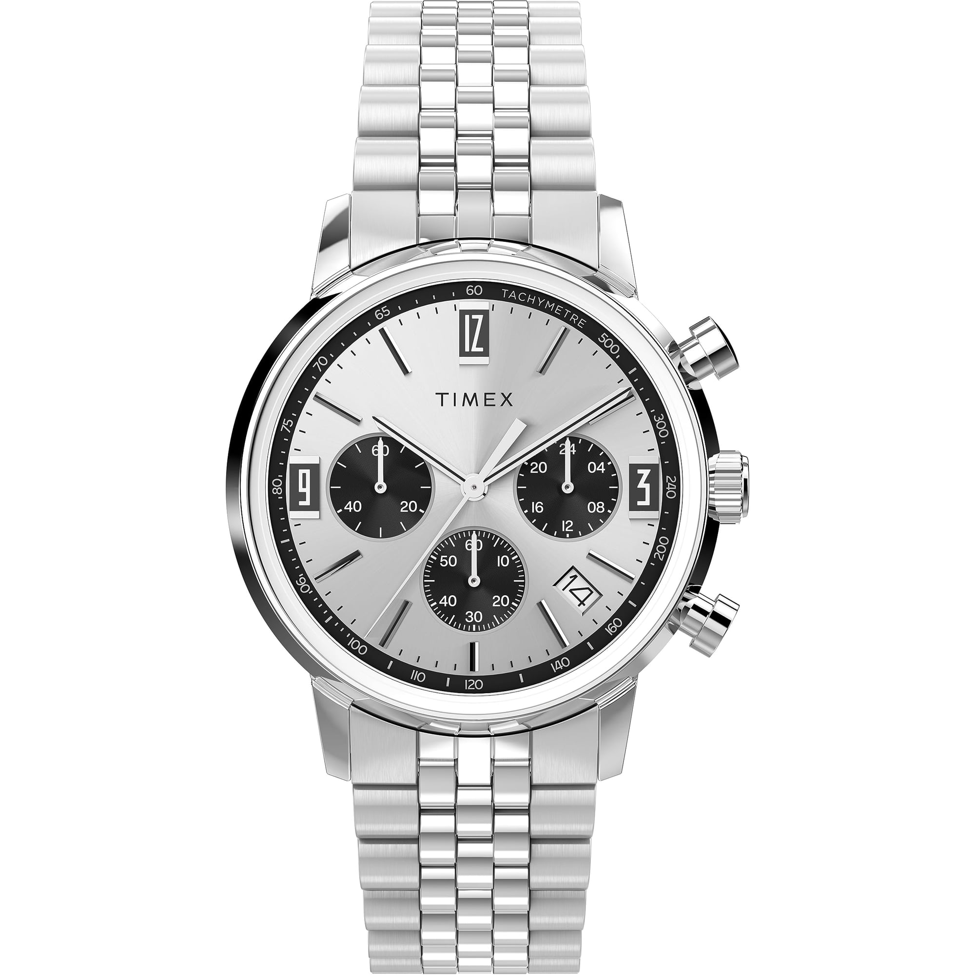 Reloj Timex Marlin Para Hombre Con Caja De 40 Mm Y Pulsera De Acero Inoxidable