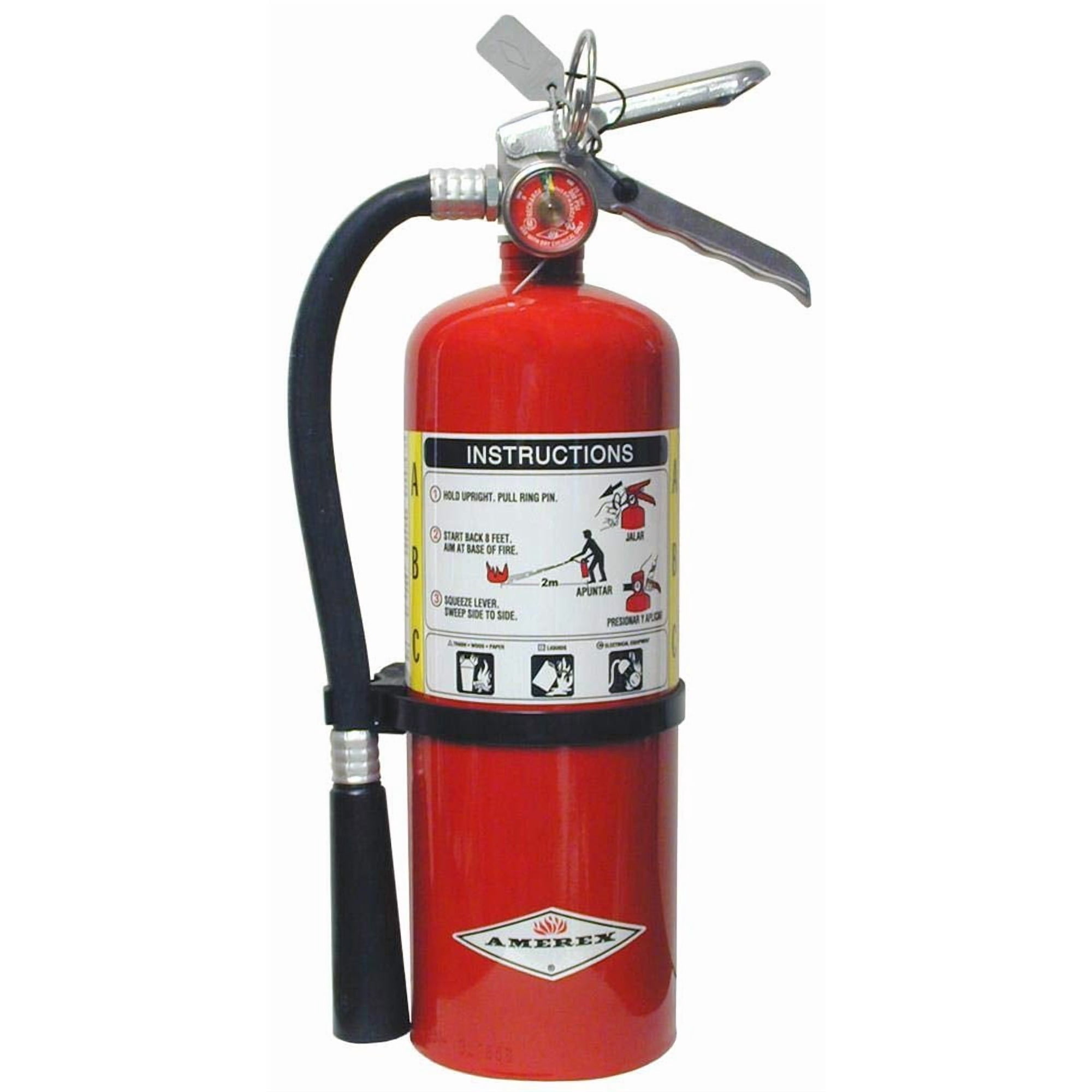 Extintor De Incendios Amerex B500 2,3 Kg Químico Seco Abc