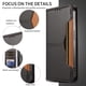 thumbnail image 4 of Funda Billetera para [Xiaomi Redmi 17C] Tarjetero Magnético Soporte Negro, 4 of 6