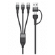 thumbnail image 1 of Cable Múltiple Datos Carga Rápida Usb Usb-c Micro Lightning, 1 of 5