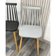 thumbnail image 3 of Pack 2 Sillas de Comedor Resistentes Royal - Gris, 3 of 3