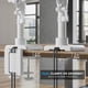 thumbnail image 5 of Soporte para monitor Mount-It! de tres brazos con resorte de gas y puertos USB, blanco, 5 of 8