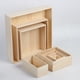 thumbnail image 5 of Caja de madera, taza de sake, coche descubierto, caja de flores eternas, dulces, caja suculenta, madera de almacenamiento misceláneo, 5 of 5