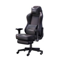Lubabycas - Silla Gamer Premium Reclinable Con Reposapies Power Negra