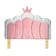 thumbnail image 2 of Respaldo Infantil de 1 plaza Rosado Felpa Corona, 2 of 5