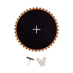 Ioensy - Estera De Trampolín, Equipo De Fitness Redondo, Tela De Salto Para Juegos, Gimnasio Al Aire Libre