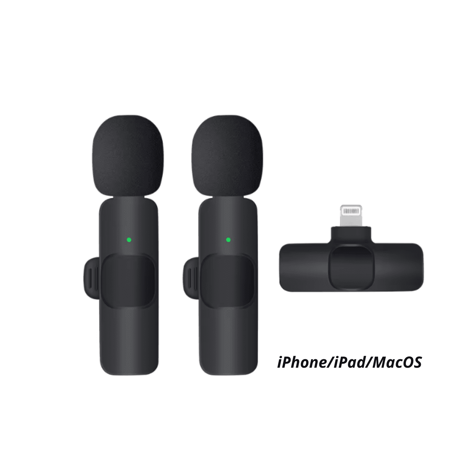 Genérica - Micrófono Dual Inalámbrico Lightning