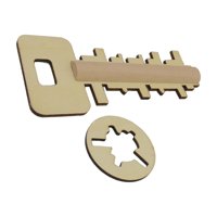 Bothyi - Llave Creativa Desbloquear Rompecabezas Regalo Divertido Juguete De Desarrollo Niños