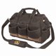 thumbnail image 2 of Bolsa CLC de poliéster con bandeja de plástico, 25 bolsillos, color negro/marrón, 2 of 3