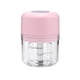 thumbnail image 1 of Máquina De Afeitado De Hielo Mini Picadora De Ajo Eléctrica Inalámbrica Para Nueces De Pimienta Ice Pink, 1 of 3