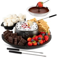 Set De Fondue & Smores Maker Kusini 2 En 1, Eléctrica, Con Bandejas