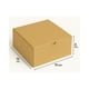 thumbnail image 3 of Set 100 Cajas Kraft 15x15x8cm Contenedor Desechable Carton, 3 of 3