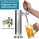 thumbnail image 2 of Torre Kegerator de flujo ajustable, torre de cerveza de un solo llave de 3 pulgadas, llave de cerveza, dispensador de cerveza de barril para bar en el hogar, piezas de acero inoxidable con línea, 2 of 7