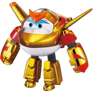 Juguete Aeroplano Golden Boy De Super Wings | Avion A Robot Super Wings Super Wings
