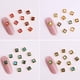 thumbnail image 5 of Decoraciones para Uñas 10 pzas Borde Dorado de Aleación con Concha Ultra Fina, 5 of 7