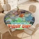 thumbnail image 4 of Invincible Fight Girl-theme Fitted Round Tablecloths Elastic Edged Table Covers Waterproof Table Cloth for Kitchen Holiday Party Tables Decor 150cm, 4 of 6