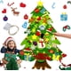 thumbnail image 1 of Árbol de Navidad de fieltro GZSO Montessori con luces para niños pequeños, 1 of 7
