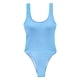 thumbnail image 4 of Traje De Ba?o Con Almohadillas En El Pecho Ropa De Playa Tanga Trajes De Ba?o Mujer L Azul, 4 of 5