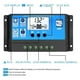 thumbnail image 3 of Controlador Regulador Carga Solar Digital 12v 24v 30a 2 Usb, 3 of 3