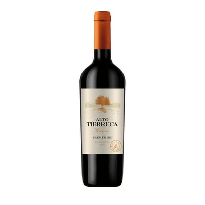 Vino Tinto Carmenere Cuvee 13.5° Botella 750 Ml Alto Tierruca