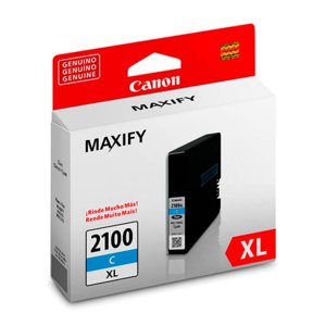 Cartucho De Tinta Canon Pgi-2100Xl 1755 Páginas Cyan