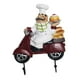 thumbnail image 5 of Gancho De Pared Para Figura De Chef, Gancho Decorativo Para Montaje En Pared, Para Gorras, Sombreros, Panadería, Estilo A, 5 of 5