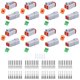 thumbnail image 1 of Conectores Deutusacc de 4 pines, 102 uds, gris, eléctricos, 1 of 7