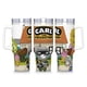 thumbnail image 1 of Carl el Coleccionista Vaso aislado de acero inoxidable con asa, diseño temático, regalo para familia, amigos y fans; incluye pajita y encaja en el portavasos estándar, 40 oz, 1 of 6