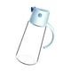 thumbnail image 3 of Botella De Aceite Botella De Almacenamiento De Condimentos Botella De Vinagre De Aceite De Vidrio Azul, 3 of 3