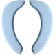 thumbnail image 1 of Asiento de inodoro acolchado alargado, asiento de inodoro alargado de cierre lento, funda de asiento de inodoro, calentador, suave, alargado, lavable, cojín acolchado grande, azul, 1 paquete, 1 of 6