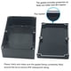 thumbnail image 4 of Caja De Coiones Ip65 Impermeable De Abs 23 X 15 X 9 Cm, 4 of 8