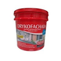 Dryko Impermeabilizantes - Pintura Impermeabilizante Fachadas Y Muros Drykofachada 18 L
