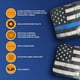thumbnail image 4 of Bolsas para cornhole Cornhole365 de 6" x 6", doble cara, juego de 8, 4 of 7