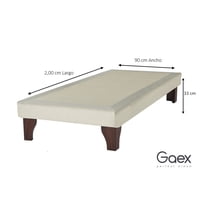 Gaex - Base De Cama 1 Plz Box Respaldo Atacama