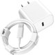 thumbnail image 1 of Cargador USB‑C 20W PD con cable USB‑C a Lightning de 3 m – wabklove, 1 of 8