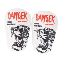 Magideal - 2X Espinilleras De Fútbol Protección De Espinilleras Compactas A Prueba De Golpes Protector Pequeño Espinilleras De Entrenamiento De Fútbol Para Juego Xs