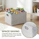 thumbnail image 5 of Gran contenedor de tela con asas para estantes de armario, 3 piezas de cesta de almacenamiento plegable para organizar ropa y libros, color marrón claro 13.8*9.8*7.9in, 5 of 6