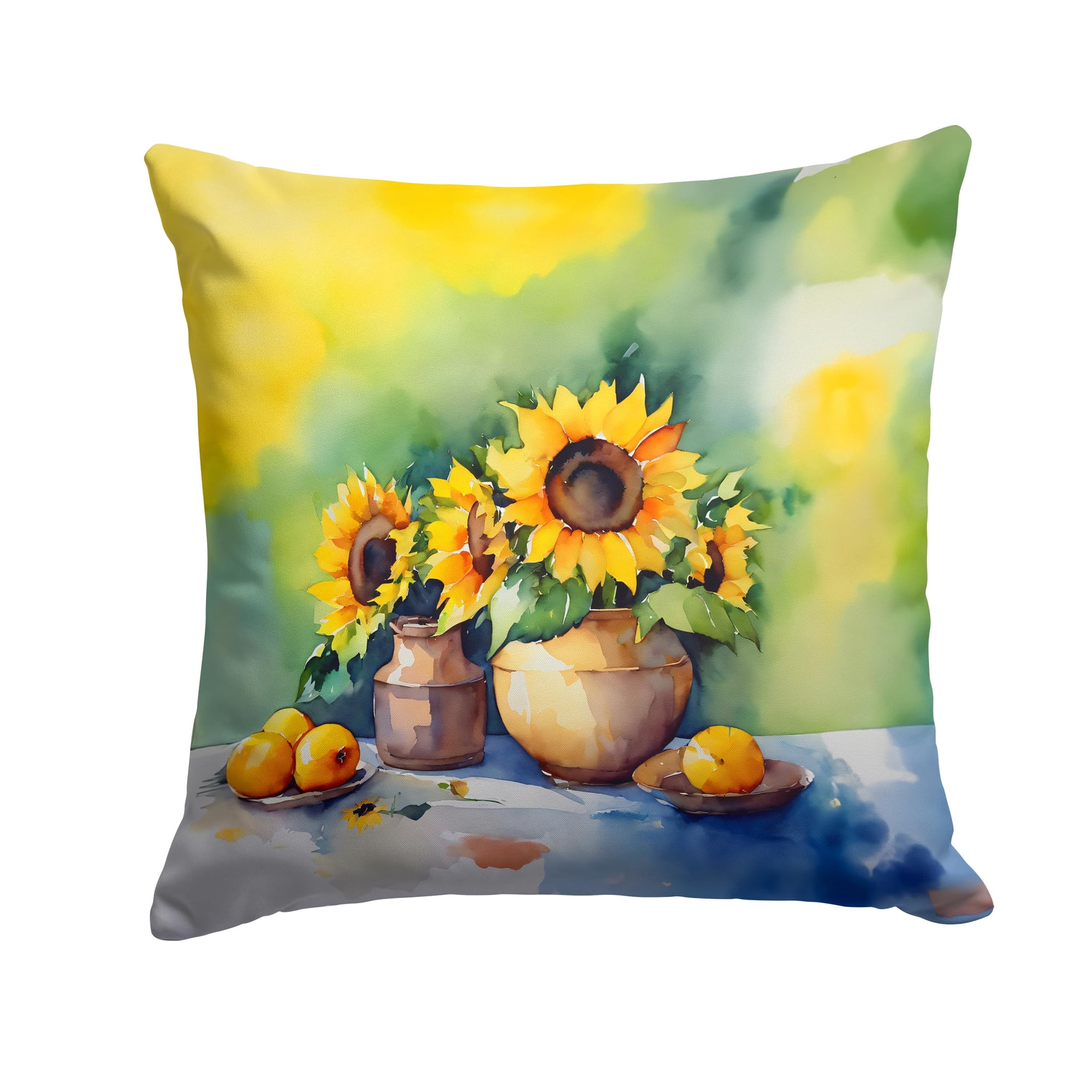 Carolines Treasures - Cojín Con Girasoles En Acuarela