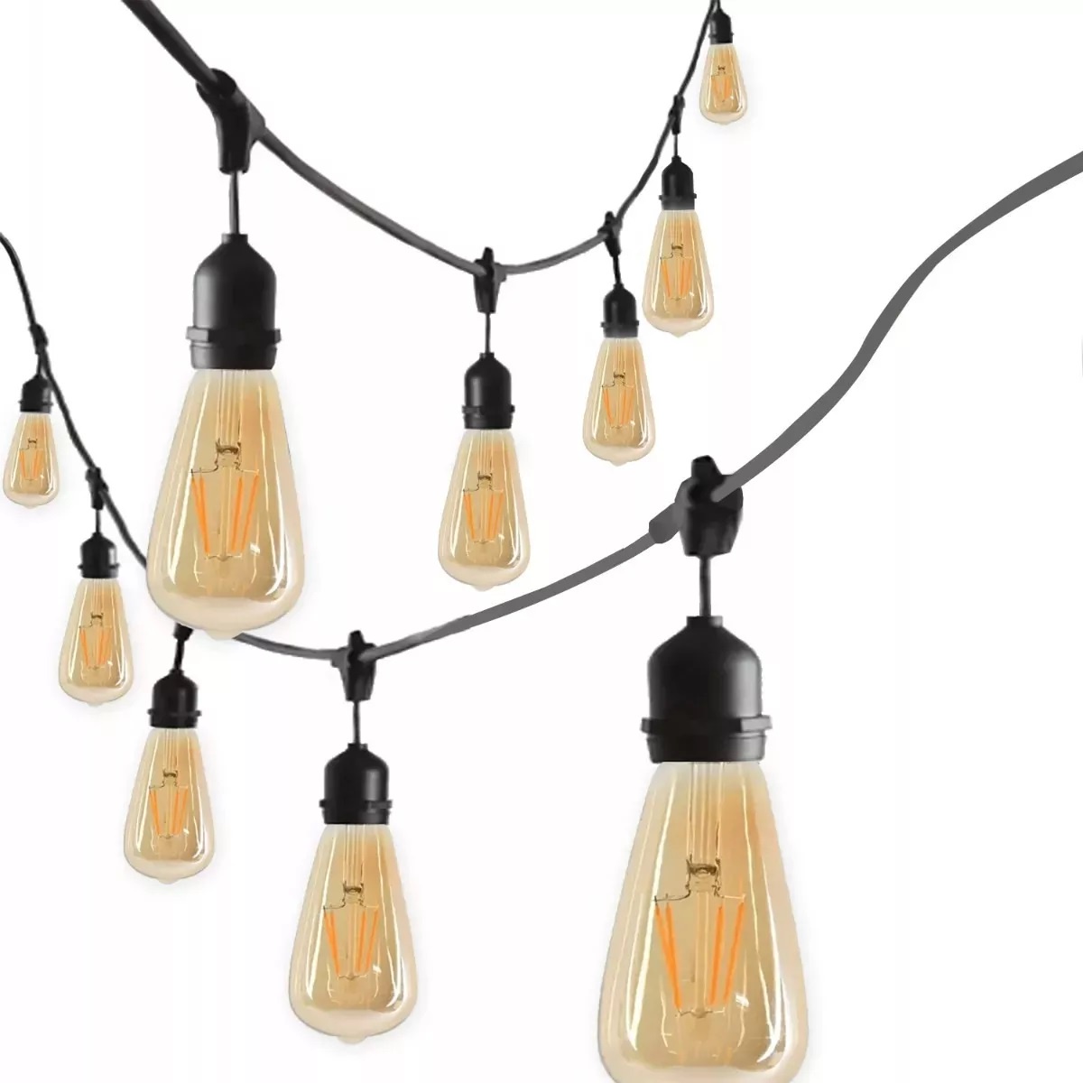 Shop E-Home - Guirnalda 10 Metros Electrica Con Ampolletas E27 Led