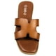 thumbnail image 4 of Sandalias de Mujer con Doble Correa PG5237 Café, 4 of 5