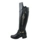 thumbnail image 1 of Bota Cuero Negro Vía Franca, 1 of 6