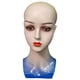 thumbnail image 4 of Cabeza De Maniquí, Rostro Femenino, Soporte Calvo Para Pelucas, Peinado O Sombrero De Exhibición, Azul, 4 of 5