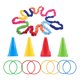 thumbnail image 4 of Cuerda Elástica Cooperativa Para Trabajo En Equipo, Coordinación Motora Gruesa, Necesidades Especiales Para 4 Personas, 4 of 5