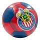 thumbnail image 3 of Balón de fútbol Voit Nº 5 Club Deportivo Guadalajara rojo, 3 of 3