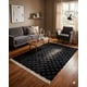 thumbnail image 3 of Alfombra 150 X 200 Decorativa Jacquardcolor Negro 3, 3 of 4